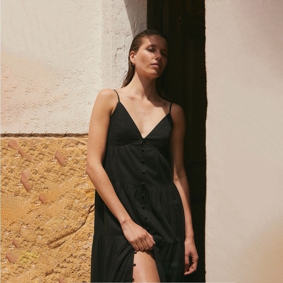 H&M Black Lace cut out dress - Picture 5 of 12